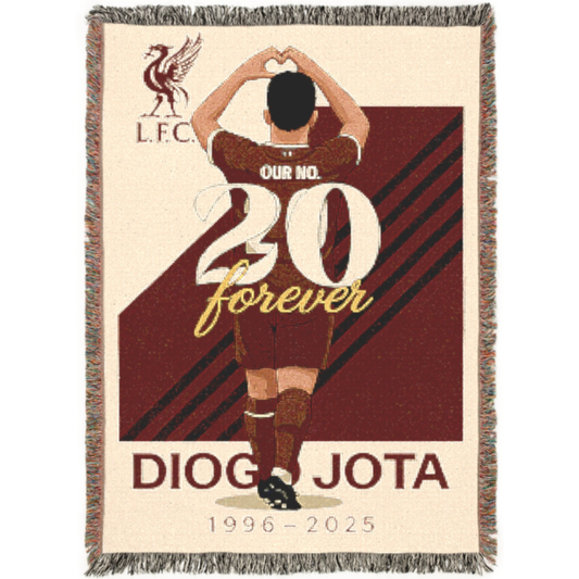 FootyBlankets™ - Liverpool FC Diogo Jota Blanket